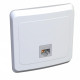 Розетка Schneider Electric ЭТЮД компьютерная RJ45 кат.5е С/У БЕЛЫЙ