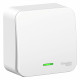 Переключатель Schneider Electric BLANCA 1-клав. с подсветкой О/У 10АХ/250В БЕЛЫЙ