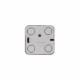 Розетка Schneider Electric BLANCA телефонная RJ11 О/У БЕЛЫЙ