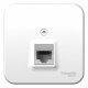 Розетка Schneider Electric BLANCA компьютерная RJ45 кат.5e О/У БЕЛЫЙ