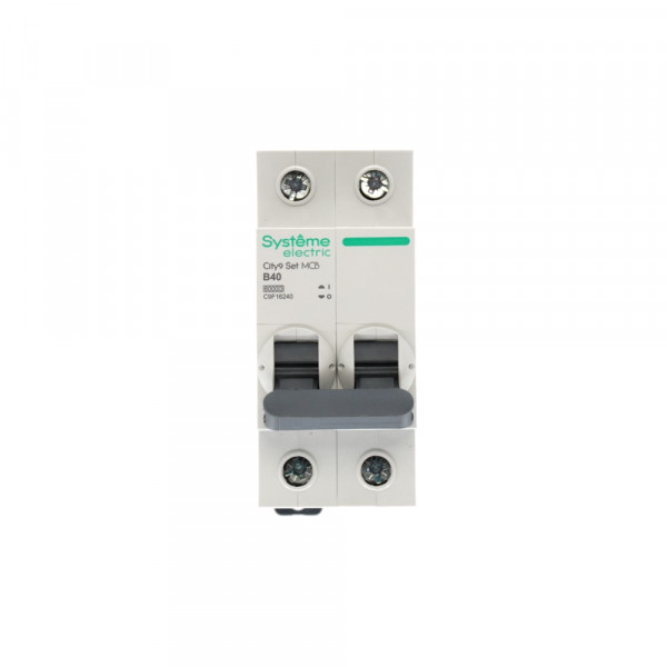 City9 Set Автоматический выключатель (АВ) B 40А 2P 6kA 230В