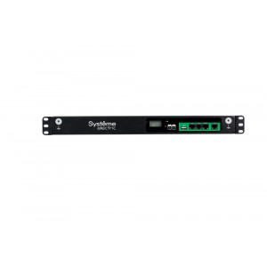 БРП Uniprom, с мониторингом, 1U, 240В, 1Ф, 16A, 10xC13 2xC19, 2м, IEC320 C20