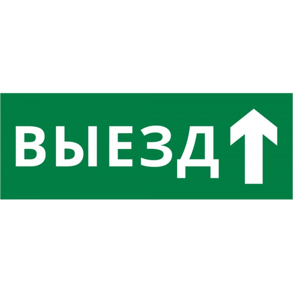 Пиктограмма ДСО-101-IP20 "Выезд прямо"