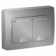 Розетка Schneider Electric BLANCA 2х-мест. IP44 заземл.+шторки С/У 16А/250В АЛЮМИНИЙ