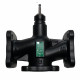 Клапан регулирующий 3-ход разд фланц PN16 DN50 31м³/ч -20…+130°С