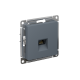 ATLASDESIGN РОЗЕТКА компьютерная RJ45 кат. 5e, механизм, ГРИФЕЛЬ