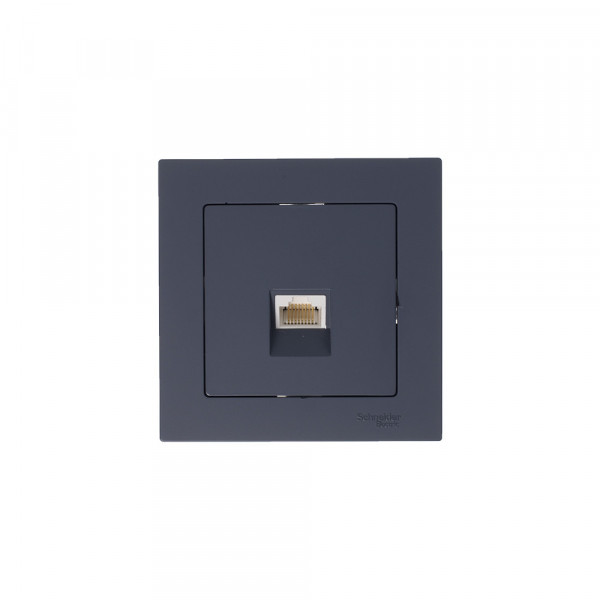 ATLASDESIGN РОЗЕТКА компьютерная RJ45 кат. 5e, механизм, ГРИФЕЛЬ