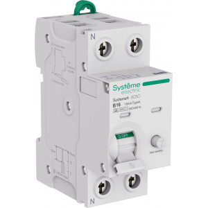 Systeme9 Авт. выкл. диф. тока (АВДТ) 1P+N B 16A 6kA 10мА Тип-A 230В