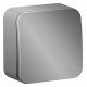 Выключатель Schneider Electric BLANCA 1-клав. О/У, 10А/250B АЛЮМИНИЙ