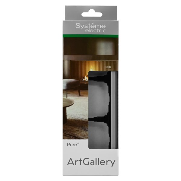 ARTGALLERY PURE 3-постовая РАМКА, ОРГАНИЧЕСКОЕ СТЕКЛО АЛЮМИНИЙ