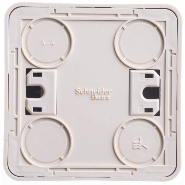Переключатель Schneider Electric ЭТЮД 1-клав. О/У 10АX/250B КРЕМОВЫЙ