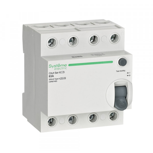 City9 Set ВДТ 63А 4P 300мА A-S 400В