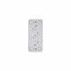Розетка Schneider Electric BLANCA 3х-мест. О/У 16А/250В БЕЛЫЙ