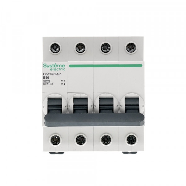 City9 Set Автоматический выключатель (АВ) B 50А 4P 4.5kA 400В