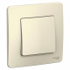 Переключатель Schneider Electric BLANCA 1-клав. С/У, 10АХ/250B МОЛОЧНЫЙ
