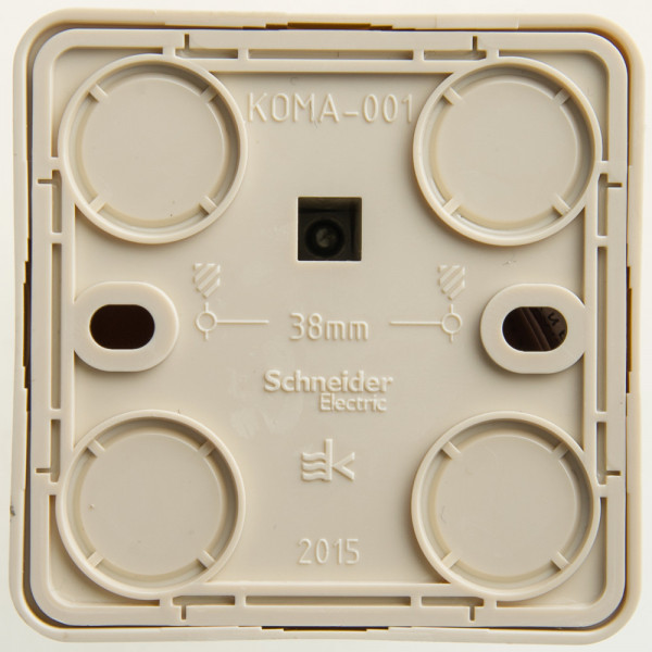 Розетка Schneider Electric ЭТЮД компьютерная RJ45 кат.5е О/У КРЕМОВЫЙ