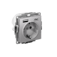 ATLASDESIGN РОЗЕТКА 16А c 2 USB A+C, 5В/2,4А/3,0А, 2х5В/1,5А, механизм, АЛЮМИНИЙ