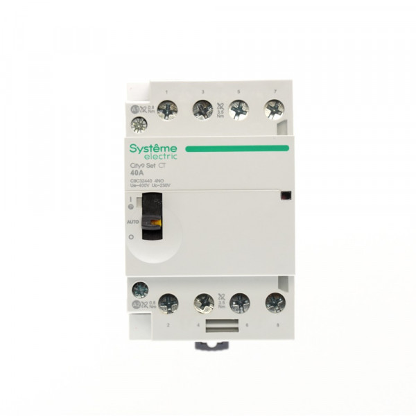 City9 Set Контактор 4P 4НО 40A AC 400В-230В