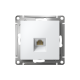 ATLASDESIGN РОЗЕТКА компьютерная RJ45 кат. 5e, механизм, БЕЛЫЙ
