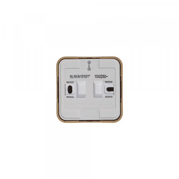 Выключатель Schneider Electric BLANCA 1-клав. О/У, 10А/250B ЯСЕНЬ