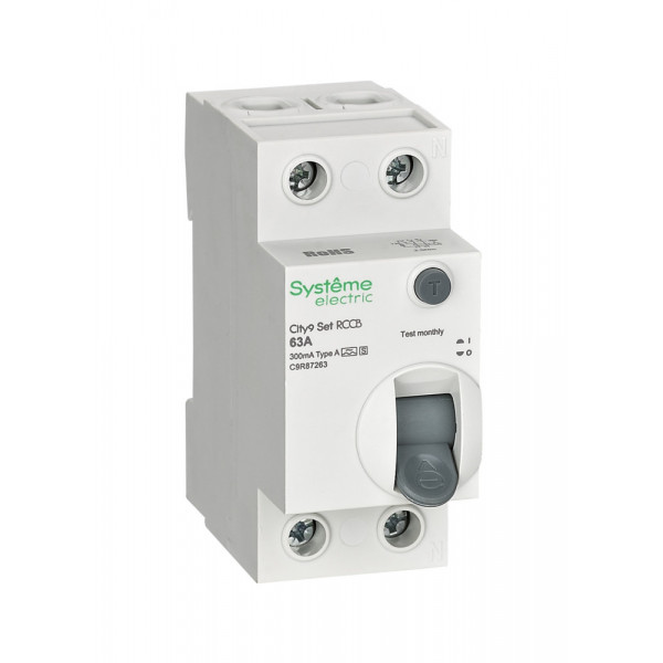 City9 Set ВДТ 63А 2P 300мА A-S 230В