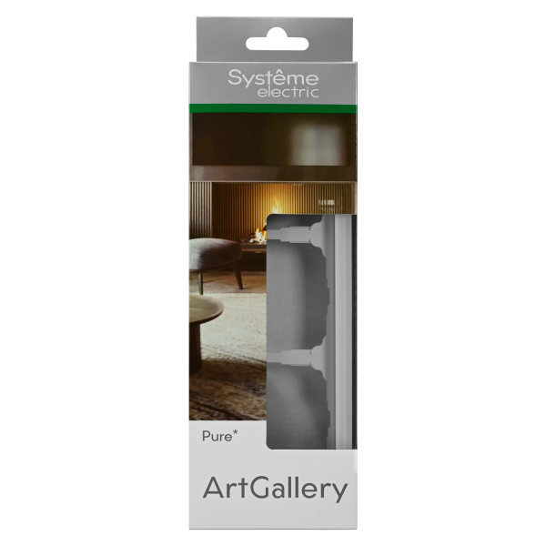 ARTGALLERY PURE 3-постовая РАМКА, ОРГАНИЧЕСКОЕ СТЕКЛО БЕЛЫЙ