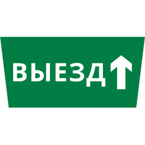 Пиктограмма ДСО-101-IP65 "Выезд прямо"