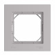 ATLASDESIGN AQUA 1-постовая РАМКА, IP44, АЛЮМИНИЙ