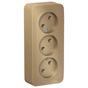 Розетка Schneider Electric BLANCA 3х-мест. О/У 16А/250В ТИТАН