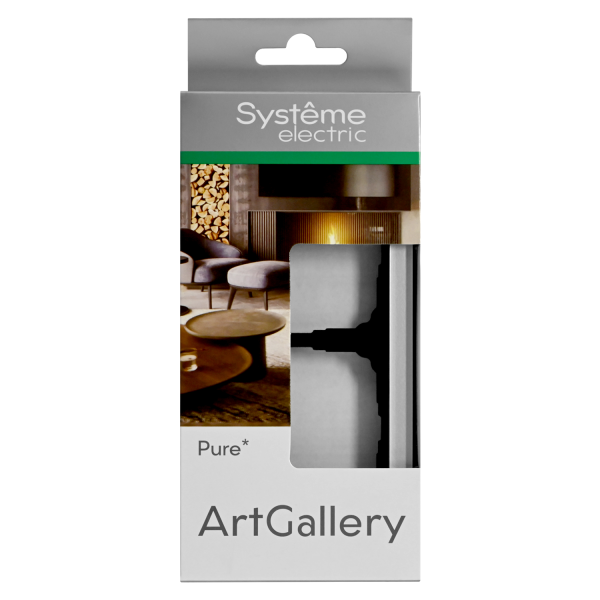 ARTGALLERY PURE 2-постовая РАМКА, ОРГАНИЧЕСКОЕ СТЕКЛО АЛЮМИНИЙ